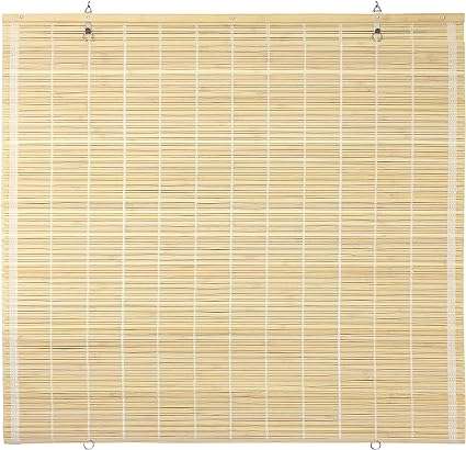 ORIENTAL Furniture Bamboo Cordless Window Shade - Natural 24 W
